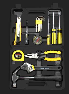 工具套装14236用日常维组套家老庭修理五家金虎钳锤子扳手钳子修