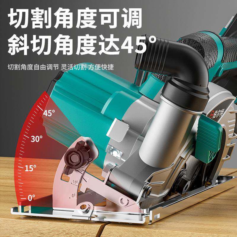 尔150mm插口无刷锂电扁担锯木石材切云割GDP机多功伯能特石机手提