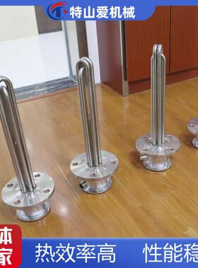 水箱水桶3加热TSA-JRG-电热管304/6L太阳能电加热管法1不兰锈钢加