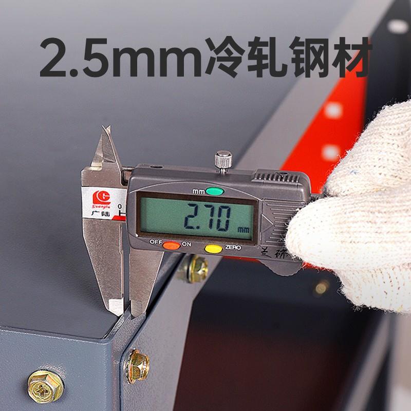 重型工具车汽修加厚机修静音小推车多层架车间移动维修三层手推车