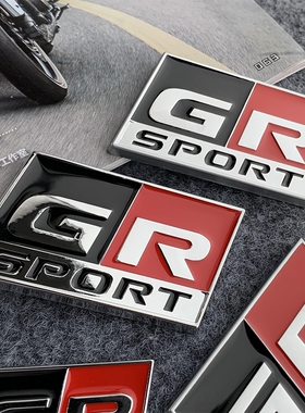 适用丰田GR Gazoo Racing车标贴中网标GR标YARiS GT86雷凌锐志BRZ