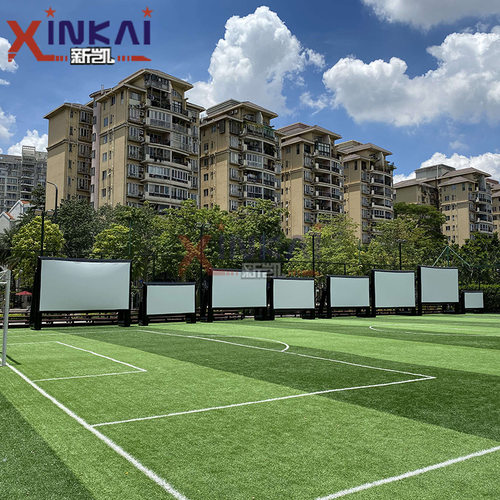 户外移动式电影充气屏幕幕布源头厂家户外庭院便携充气电影屏幕