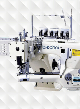 骏兄 BH-62G 拼缝机 四针六线双刀曲臂筒式无骨拼接缝纫机