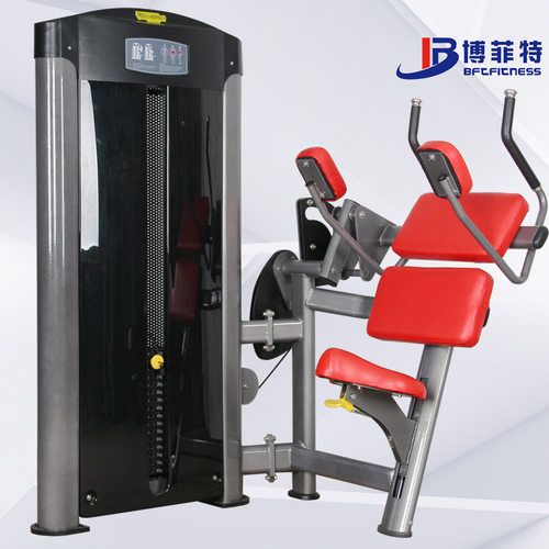 坐式压腹训练器 腹肌健身器械 腹部前屈综合练习机卷腹训练器厂家