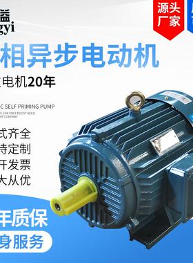 Y2-132S2-2极7.5w千瓦马达全铜线YE2/YE3三相异步电动机