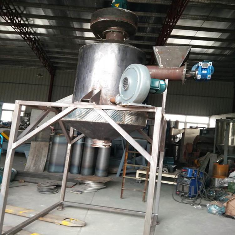 ABS塑料吹灰机瓶签纸屑分离机亚克力去纸机商标风选机