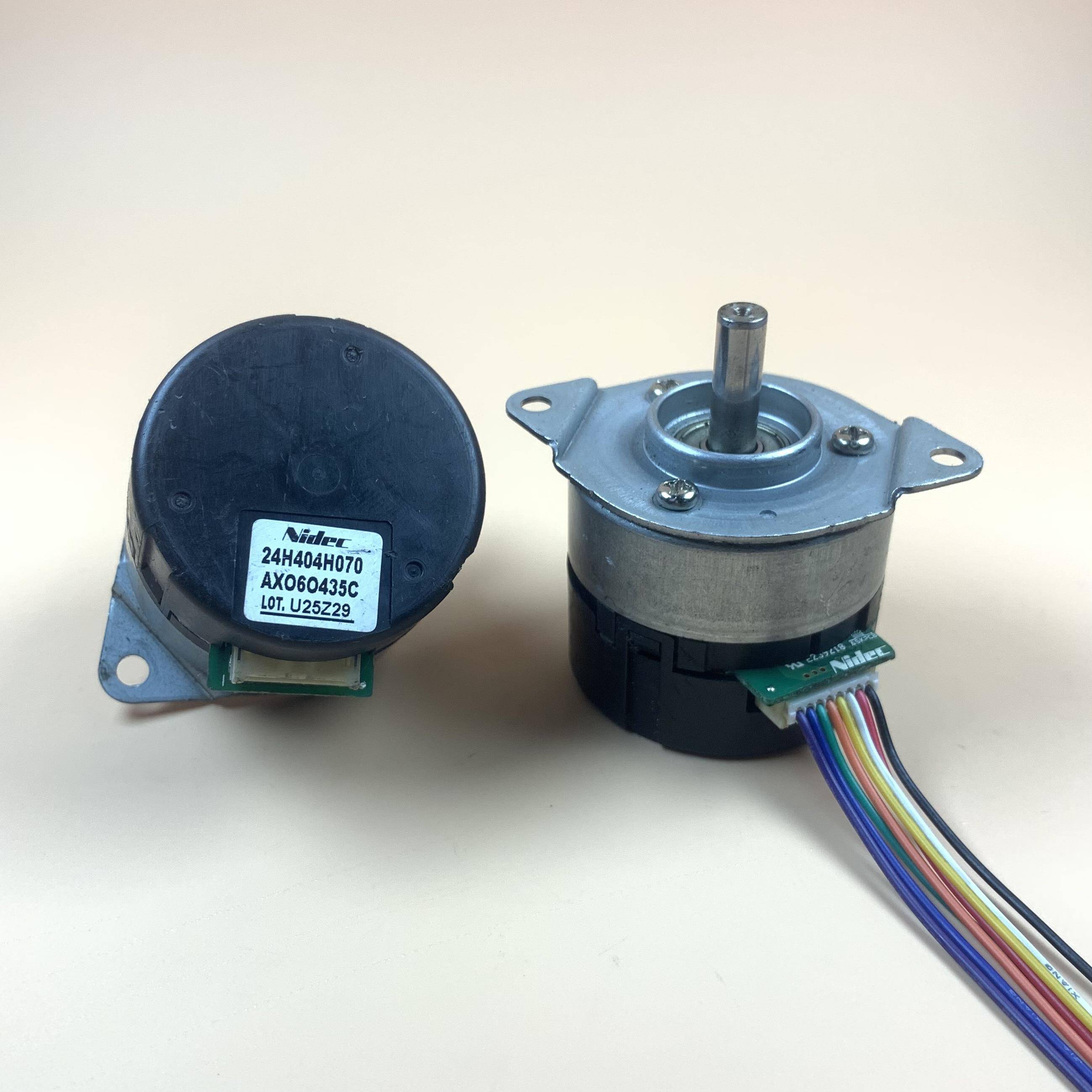 Nidec 24H直流无刷伺服电机带编码器PWM调速正反转12V24V平衡小车