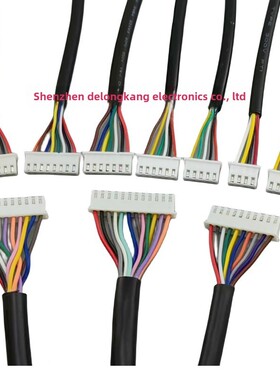 线束定制XH2.54端子连接线2芯-20PTJC3插头线束 UL2464护套线加工