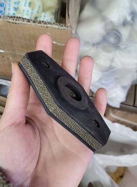 小麦收割机黑色橡胶加厚拨齿导套通用橡胶材质高强度伸缩齿杆套