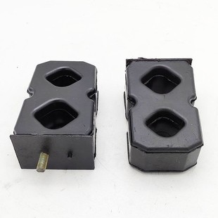 时风自卸车轻卡胶墩 风菱C版D版后板簧缓冲块 胶块减震器胶块缓冲