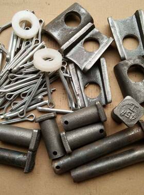 还田机刀座刀库有20的孔有25的孔秸秆还田机配件固定销轴刀座加厚