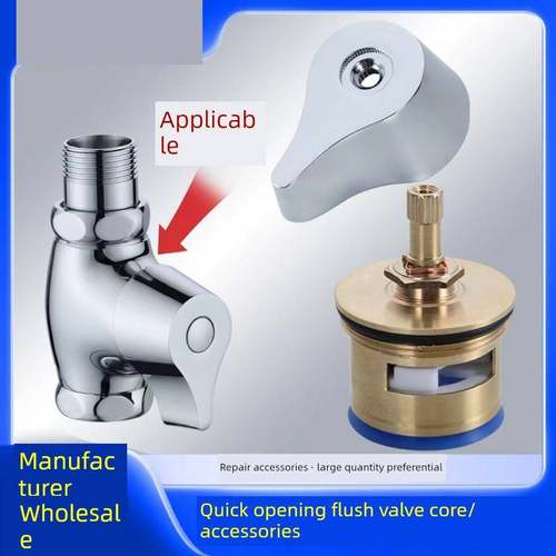 需定制【加厚重量】虫儿飞冲洗阀配件大便冲洗阀把手快开冲水阀阀