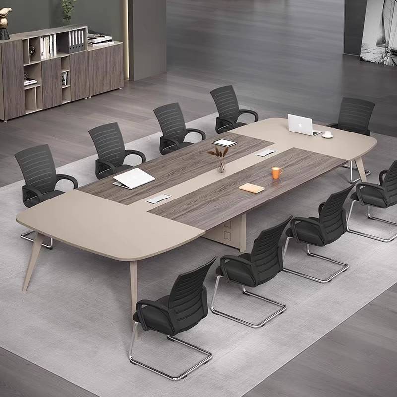 需定制会议桌长桌洽谈桌椅组合培训桌简约现代长桌子工作台桌子办