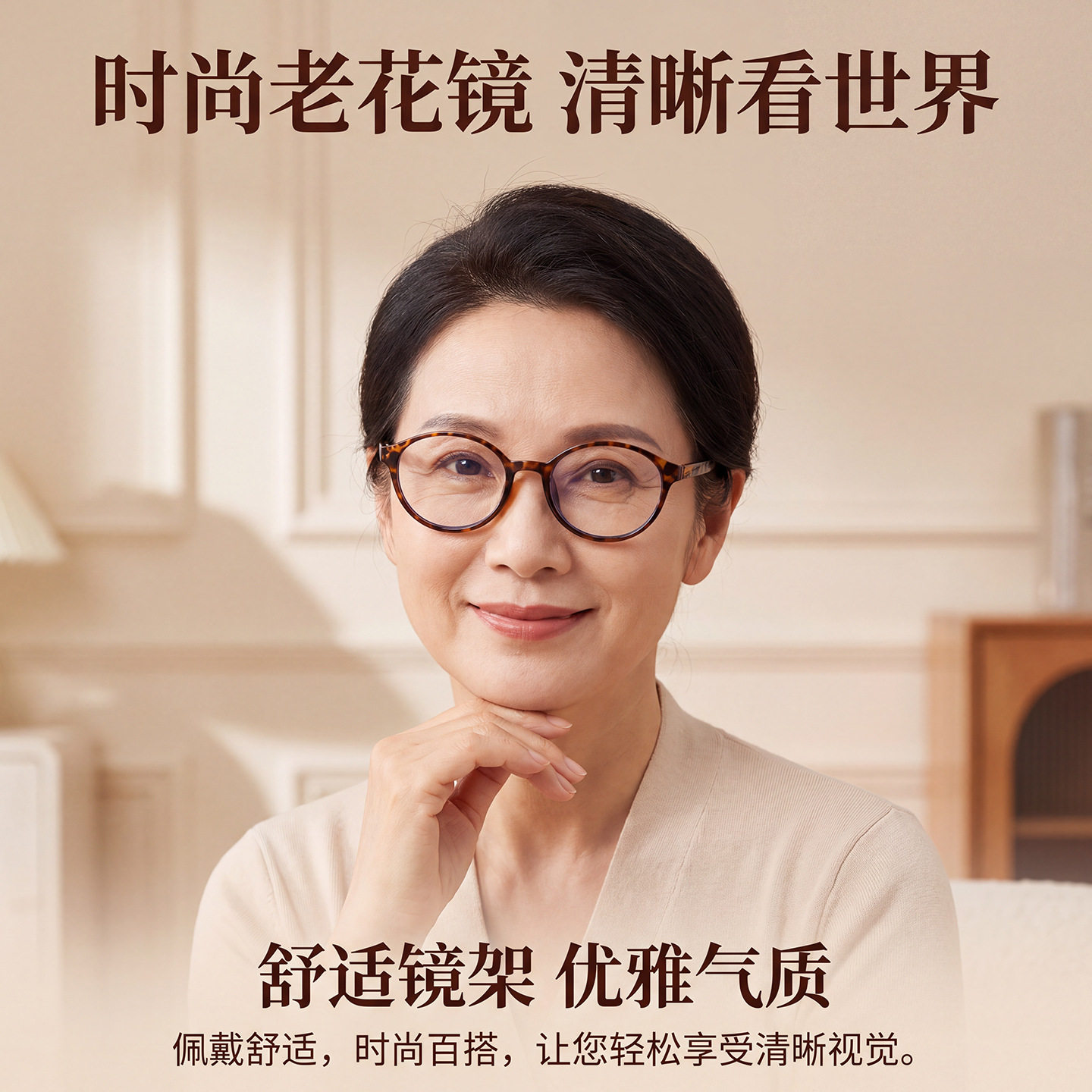 磁吸挂脖超轻防丢高清防蓝光老花