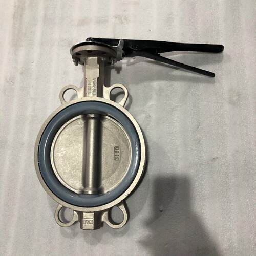 不锈钢20对夹蝶阀软封中线手柄硅胶蝶厂家供阀天津密D71X8-1应6P