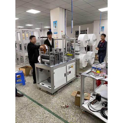 厂家直销KN9鼻5内鼻机梁口罩机N9焊5内鼻梁口罩LR-KZJ-0自动接梁