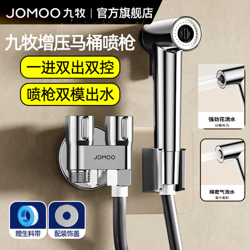九牧官方旗舰正品一进二出喷枪
