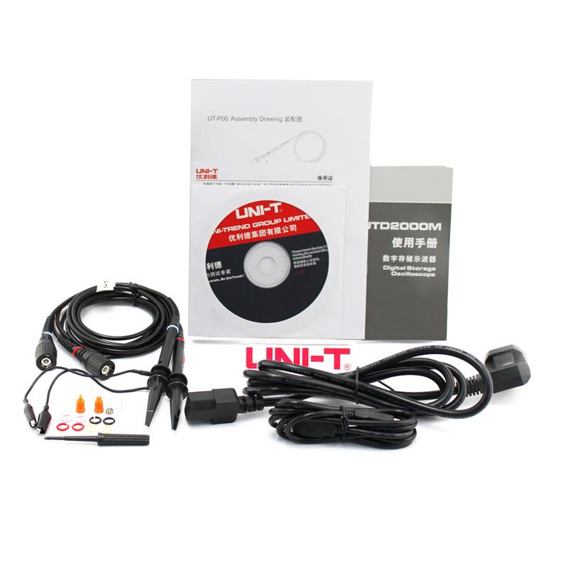 优利德（UNI-T）UTD2202CM台式数字存储示波器1G采样率200MHz