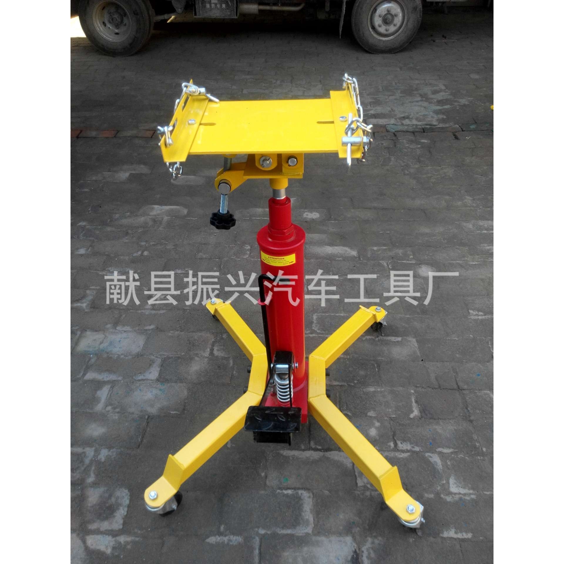 供应0.5吨变速箱高位运送器 变速箱托架 液压运送器 顶高器