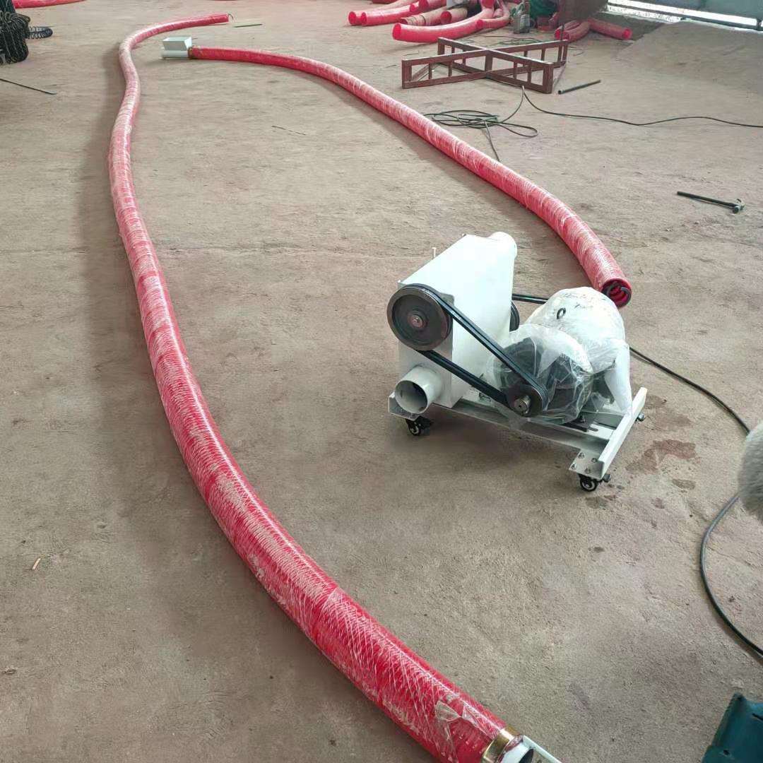 型号齐全软管吸粮机 农场装粮螺旋输送机 160型绞龙吸灰机