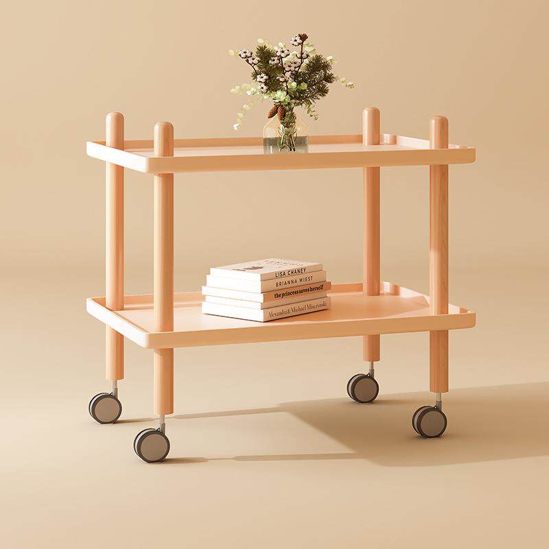 跨境小推车客厅可移动沙发边几床边茶几小桌子床头柜简约实木边几