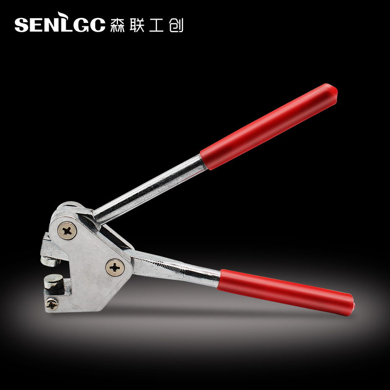 铅封钳子头数控刻字可刻凹凸字防盗铅封钳封表钳子V钳电表水表铅