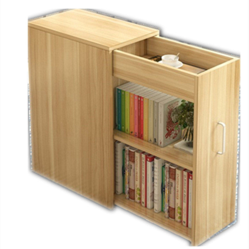 简约现代移动带门小书柜A4文件收纳柜子书架储物柜小户型置物柜窄,住宅家具,单个书柜,淘宝优惠券,粉丝福利购,淘宝优惠卷