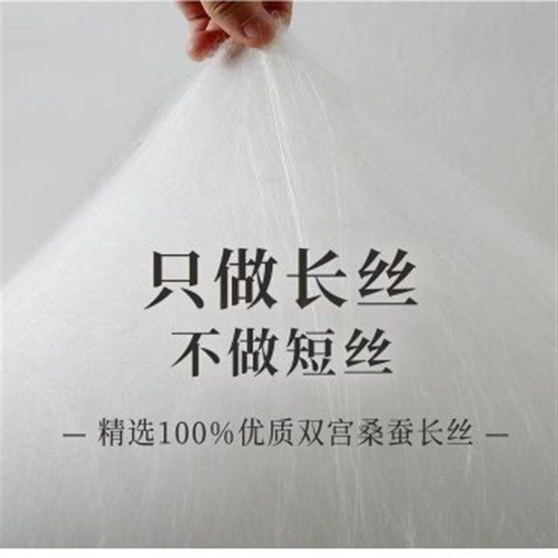 【已检测】蚕丝之乡桐乡纯桑蚕长丝春秋四季被空调被儿童被裸胎