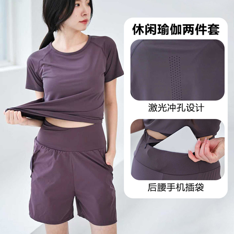 凯尔姿琪夏季速干瑜伽套装女图片