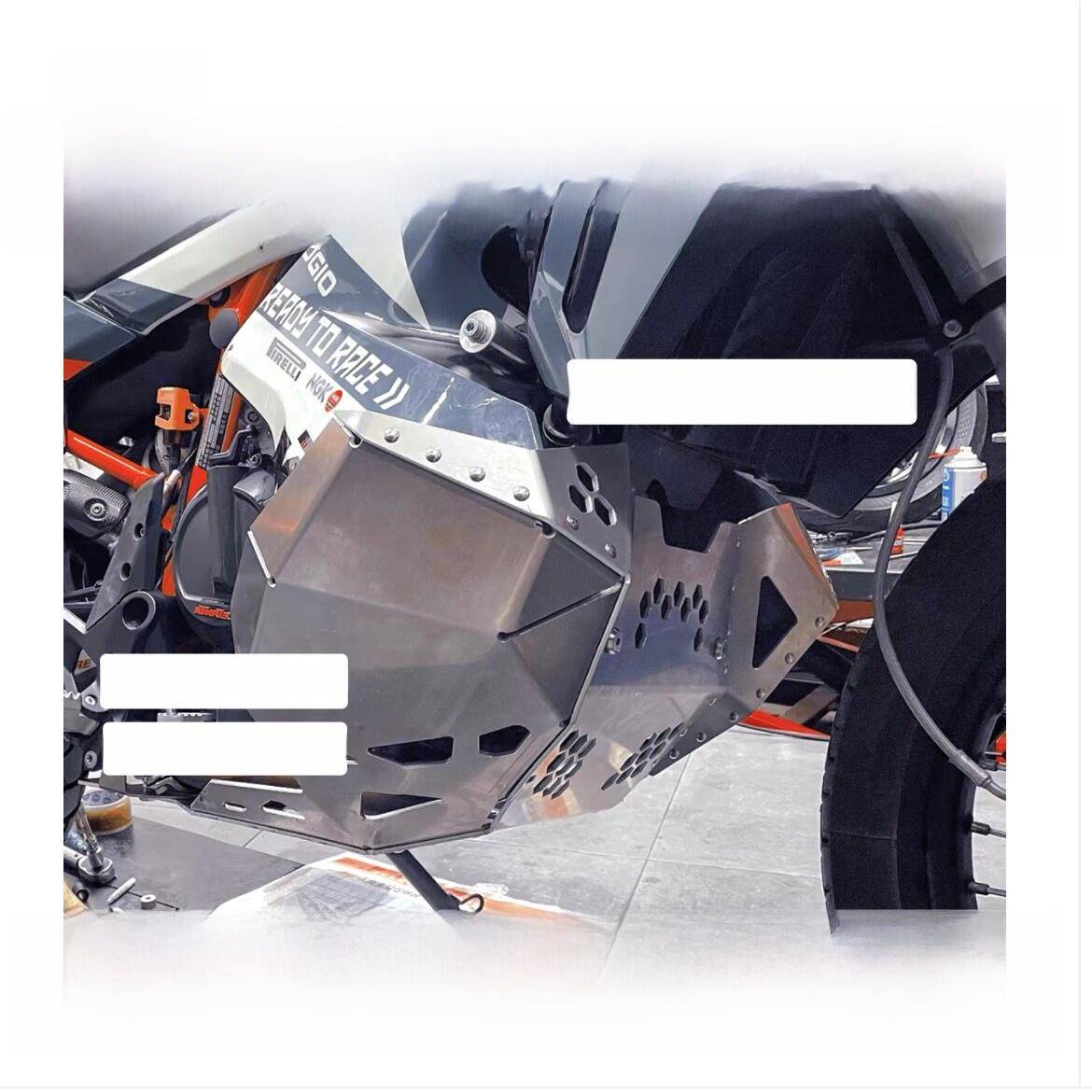 瑞安Ktm790Adv 890Adv改装铝合金发动机保护油箱保护保险杠图片