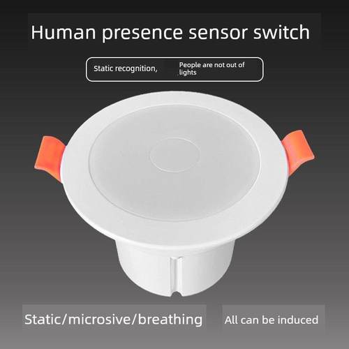 内置220V人体感应开关，毫米波雷达感应灯亮，不会灭光