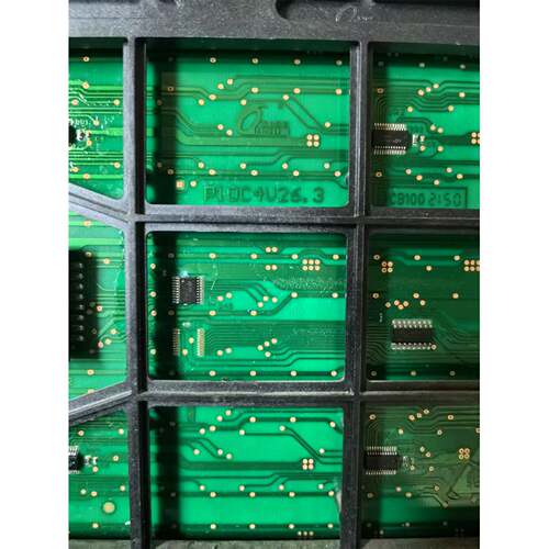 强力P10C4V26.3户外防水单红单元板模组led显示屏