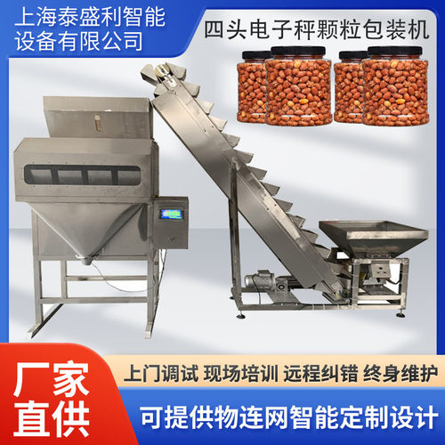 定制大袋装大米定量灌装包装机 绿豆分装称重颗粒包装机 可配真空