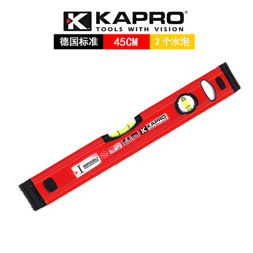 开普路KAPRO嘉宝水平尺 工业靠尺 平水尺迷你水平尺779高精度带磁