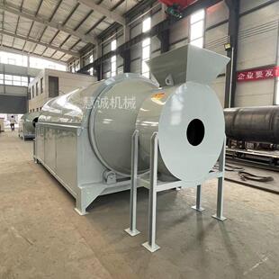 小型滚筒牛粪烘干机 500斤鸡粪猪粪烘干机 燃气加热玉米皮烘干机