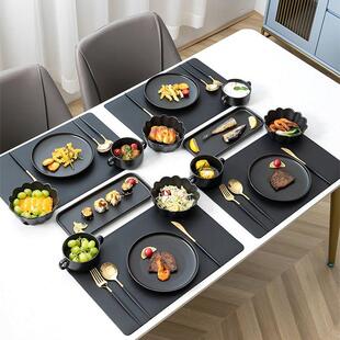 西餐餐具全套吃牛排刀叉盘套装家用盘子勺两件套轻奢儿童三件组