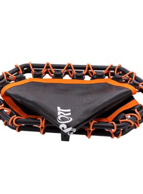 级超蹦床健身tramp700oli蹦ne跳跳床折带扶手家用四折儿童叠蹦床