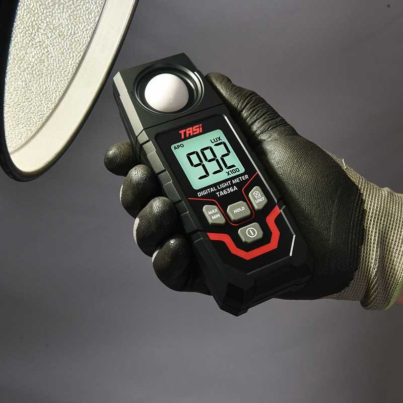 特安斯照度计TA636A测光仪高精度亮度计光度计带蓝牙光照度仪