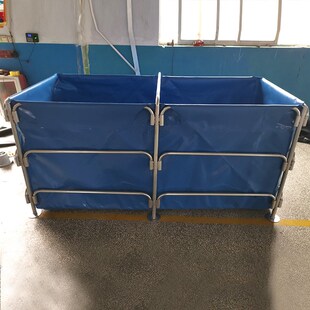 支架水池可移动加厚防磨蓄水池PVC户外折叠养殖水产水箱帆布鱼池