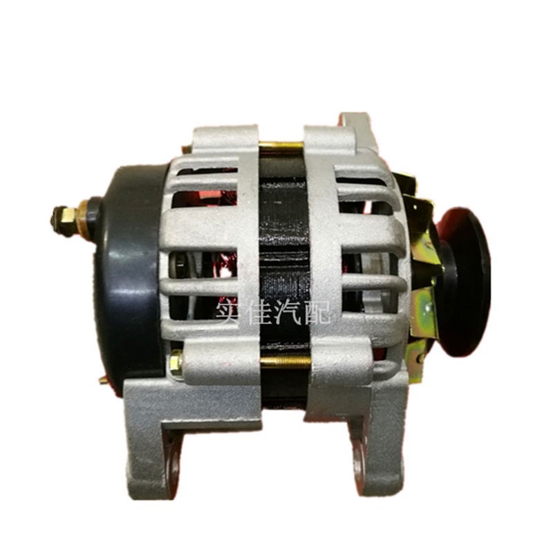 纯铜农用三轮车四轮拖拉机12V24V大功率永磁交直流两用发电机包邮