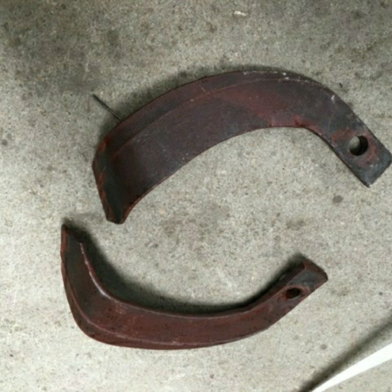 手扶拖拉机微耕机195型旋耕机刀子刀片 锰钢旋耕机刀片旋耕刀