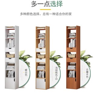 转角柜墙角收纳方形置物架角柜家用客厅储物柜落地卧室角落窄书架