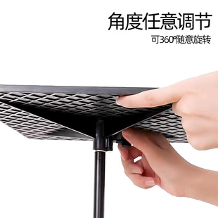 家用免打孔投影仪托盘支架桌面折叠自由伸缩投影机声卡托盘三脚架