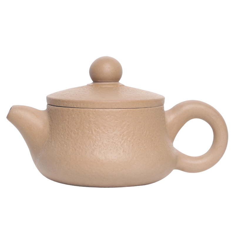 潮州老田泥朱泥手工壶林南幽大开口宽口壶功夫茶壶茶具易养易下茶