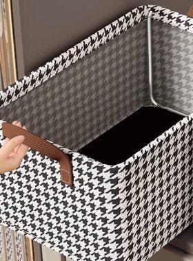 衣服收纳箱家用衣柜分层布艺整理盒放衣物裤子折叠储物筐收纳神器