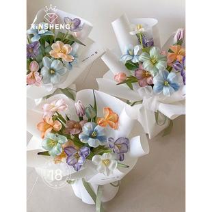 芯苼 材料手工diy礼物 鲜花染色剂专业级无汞吸色剂花束鲜花艺包装