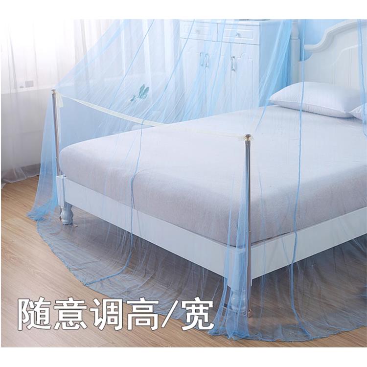 蚊帐床尾架简易床尾架子墙装半圆形蚊帐专用配件支架宫廷圆顶配件
