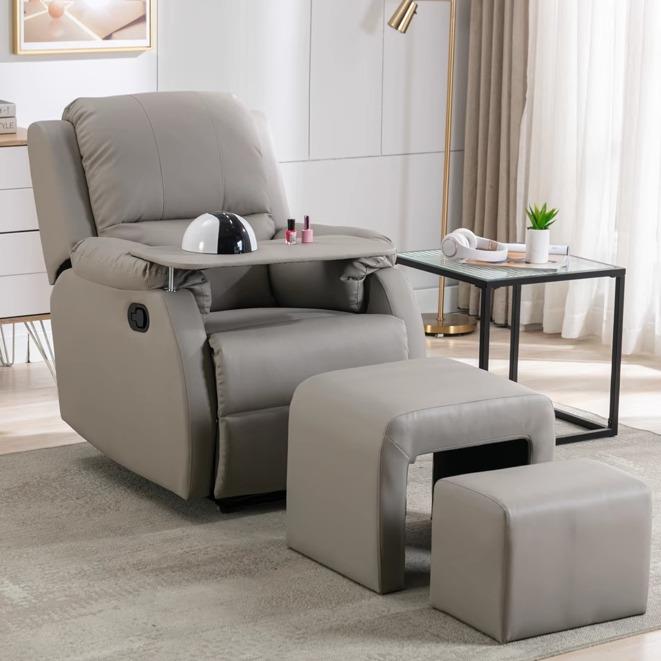 美甲沙发美足椅美脚美睫电动多功能经济型做脚美容店足疗可躺椅子