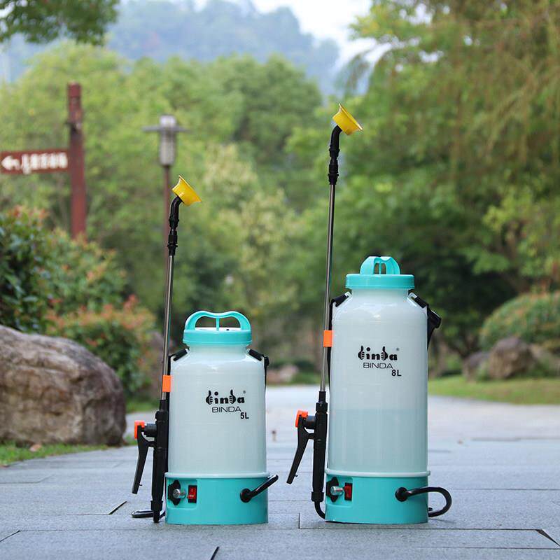 锂电池喷雾器电动喷药机浇花洒水器户外喷洒微型电动喷花壶受粉器