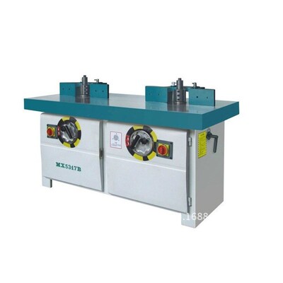 MX5317立式双轴木工铣床高速木材修边机铣边机双头立铣仿形铣床